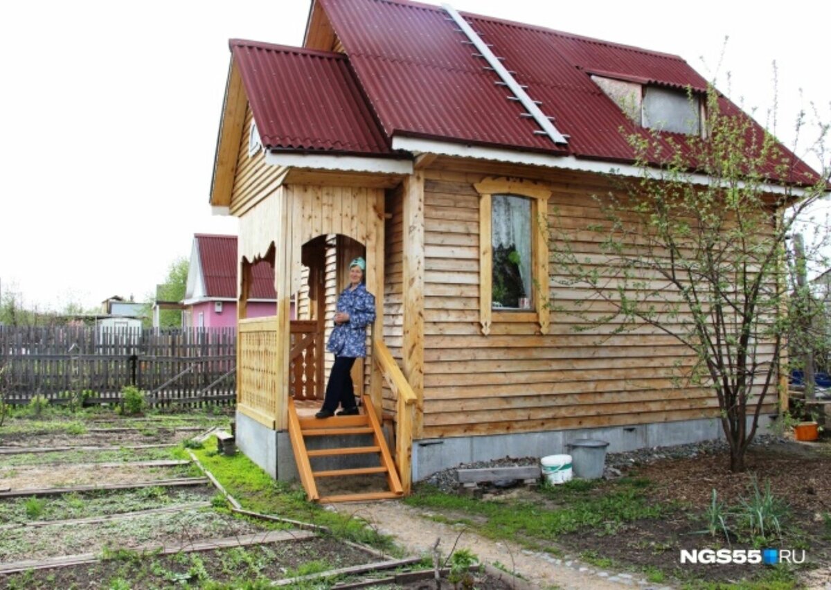 Дачный домик Лидии Белобородовой