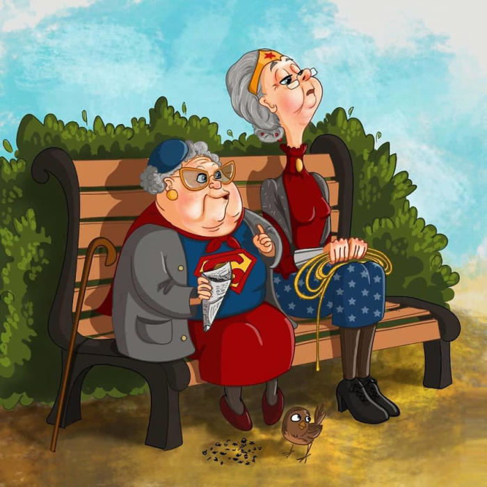 Супергёрл и Чудо-женщина. Автор: Леся Гусева. Супергёрл и Чудо-женщина. Автор: Леся Гусева.