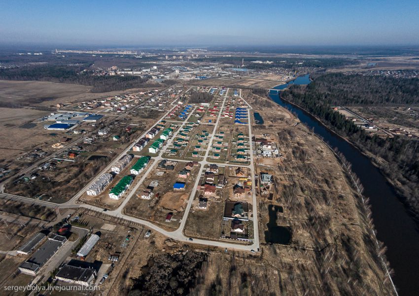 Дубна с высоты птичьего полёта. Часть 2 дубна, квадрокоптер, достопримечательности