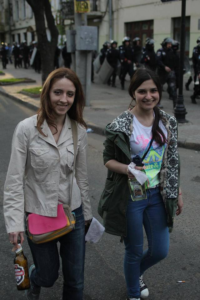 Вычислены малолетние фашистки с Одессы