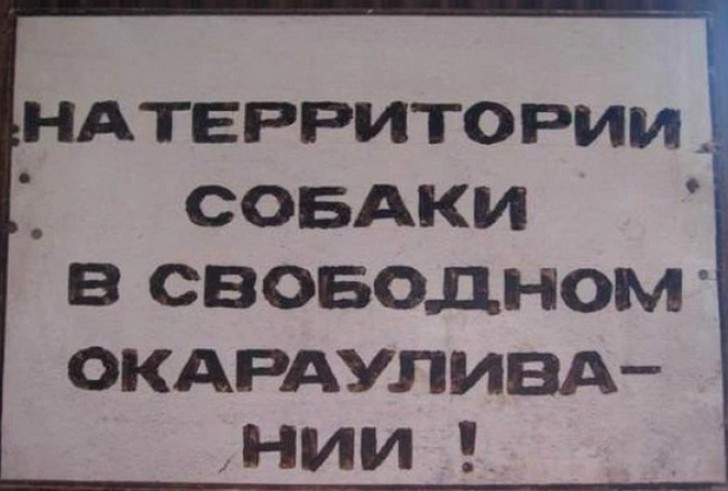 Таблички от хозяев с прекрасным чувством юмора-16 фото- Таблички от хозяев с прекрасным чувством юмора-16 фото-