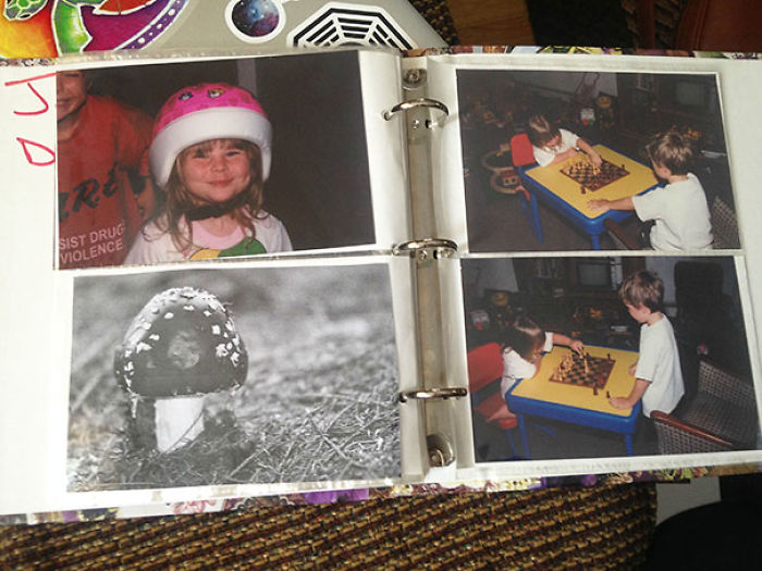 Parents Used To Tell My Brother And I That We Had Another Brother Who Turned Into A Mushroom From Not Taking A Bath. Even Added Him To The Family Albums