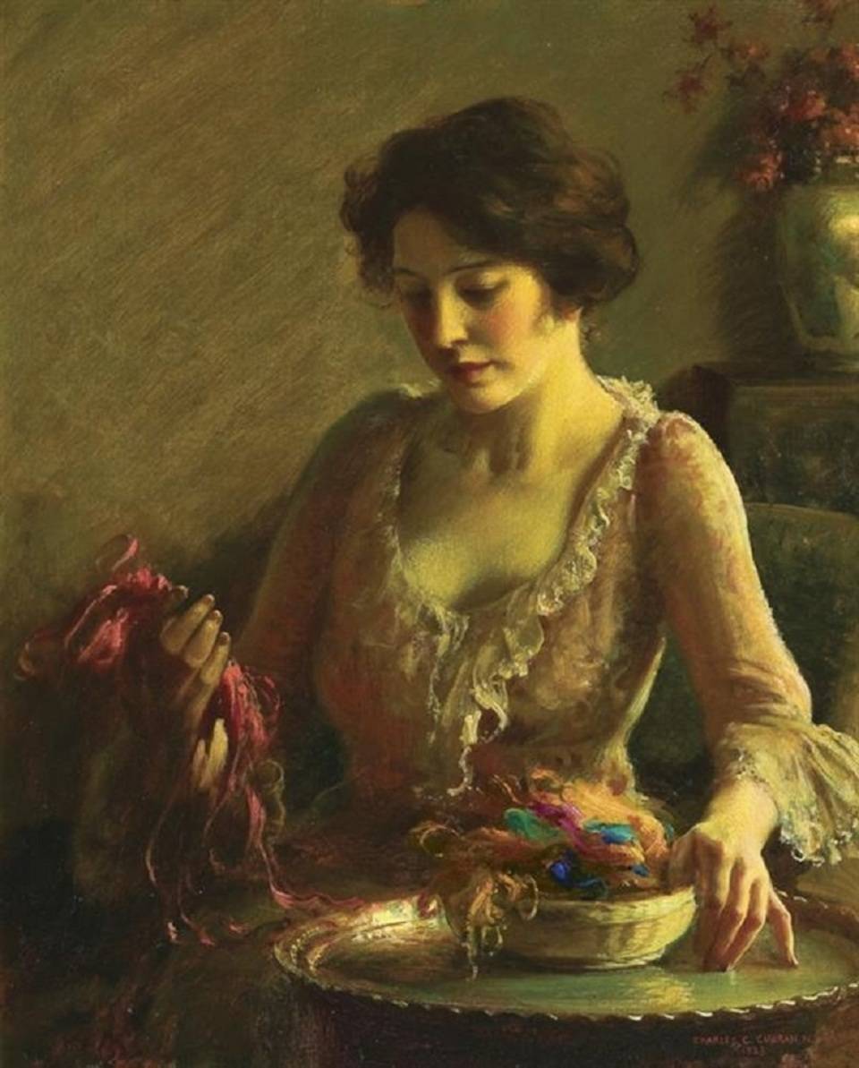 Чарльз Кортни Каран (Charles Courtney Curran),1861-1942.Америка.