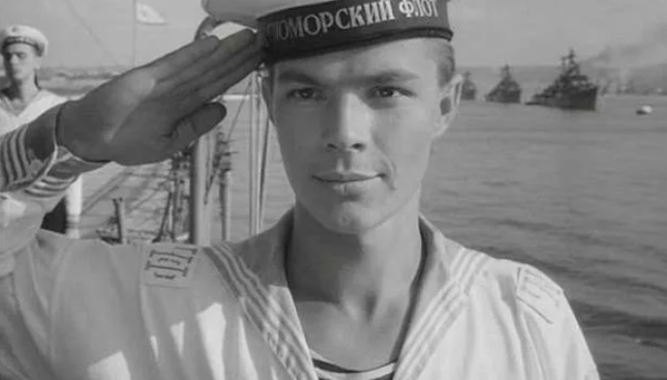 Л. Прыгунов в фильме "Увольнение на берег" (1962)