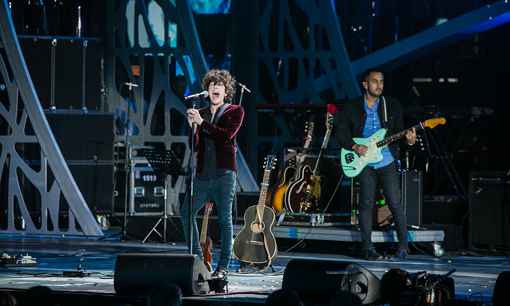 Выступление LP