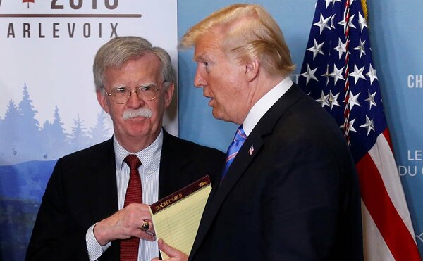 Трамп называет Джона Болтона «Майком»: склероз или принцип? Трамп называет Джона Болтона «Майком»: склероз или принцип?