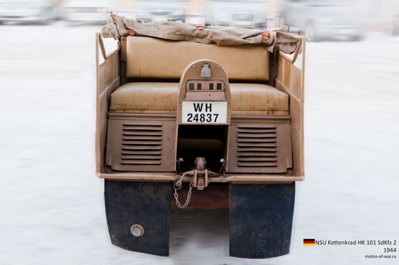 Техника прошлого. Немецкий гусеничный мототягач авто, история, факты