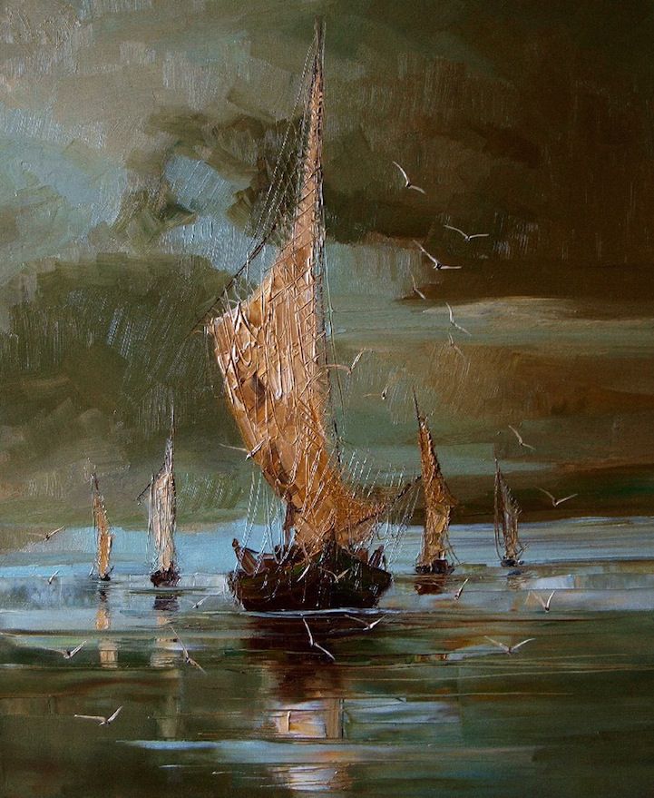 художник, Польша, пейзажи