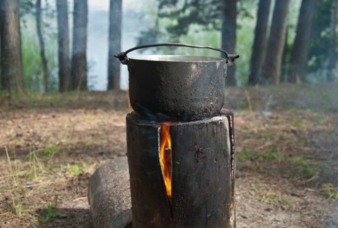 Как развести финскую свечу, которой не страшны ни дождь, ни снег, ни ветер