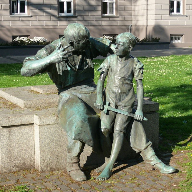 памятник, мир, профессии