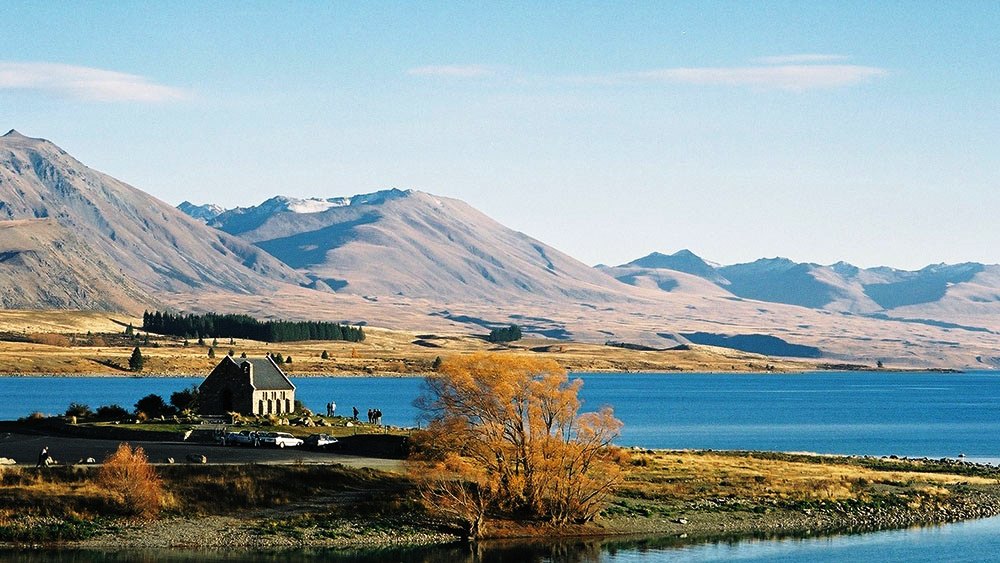 NewPix. ru - Удивительная красота озера Текапо в Новой Зеландии (Lake Tekapo)