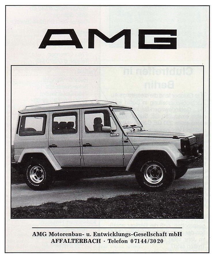 Устрашающая красота или первый "Гелендваген" от AMG Устрашающая красота или первый "Гелендваген" от AMG amg, mercedes, авто, гелендваген, факты