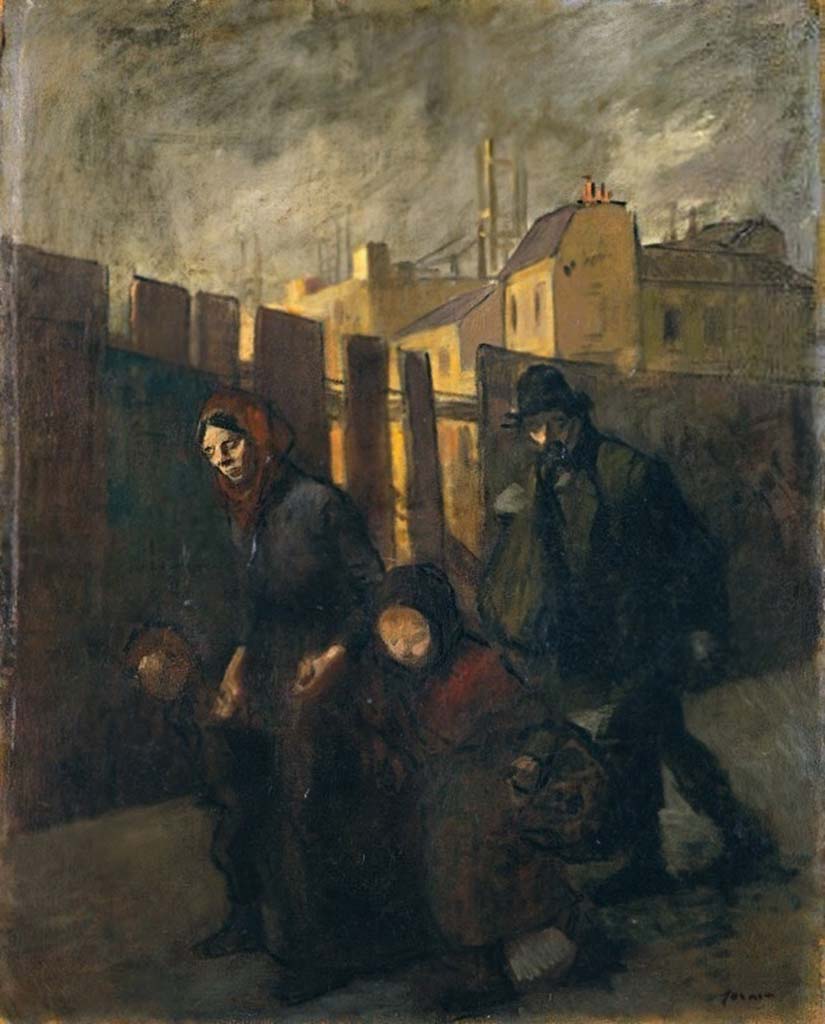 The Stockade.probably c. 1908, Jean-Louis Forain (1852–1931)(2) The Stockade.probably c. 1908, Jean-Louis Forain (1852–1931)(2)