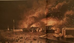 П.М.Ж.Верне. Пожар Зимнего Дворца. 1838. Холст, масло. Эрмитаж П.М.Ж.Верне. Пожар Зимнего Дворца. 1838. Холст, масло. Эрмитаж
