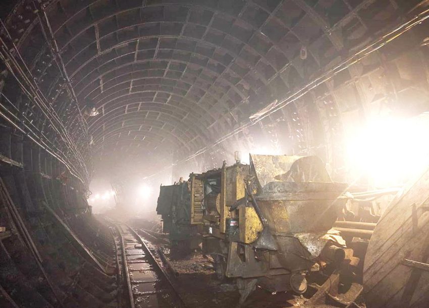Фото дня: строительство метро без прикрас