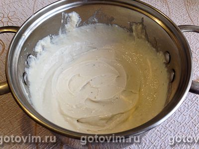 Фотографии рецепта Творожно-банановый торт из печенья без выпечки, 04 Творожно-банановый торт из печенья без выпечки