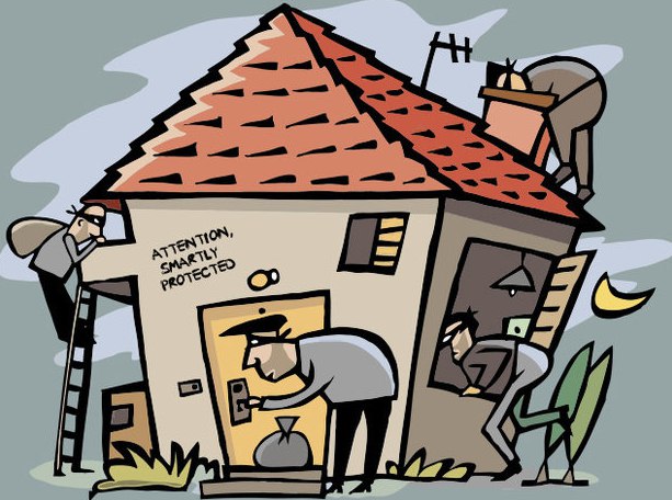 Как защитить загородный дом от воров Как защитить загородный дом от воров