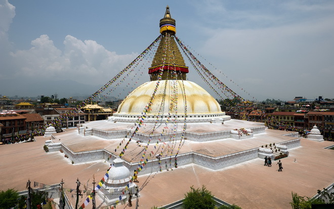 Храмовый комплекс Боднатх. Катманду, Непал