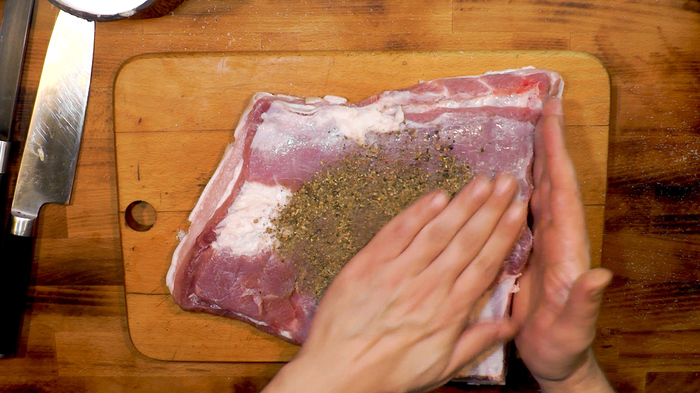 Свинина с хрустящей корочкой в духовке Мясо, Рецепт, Видео, Видео рецепт, Вкусно, Кулинария, Еда, Обед, Длиннопост
