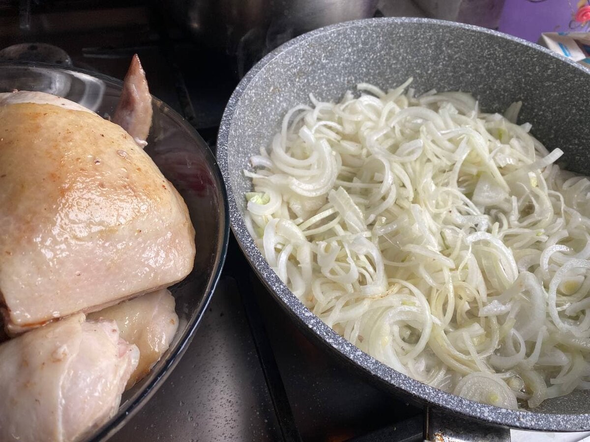 Курица По-еврейски. Всего два ингредиента, а вкусно и сочно, как в лучших ресторанах