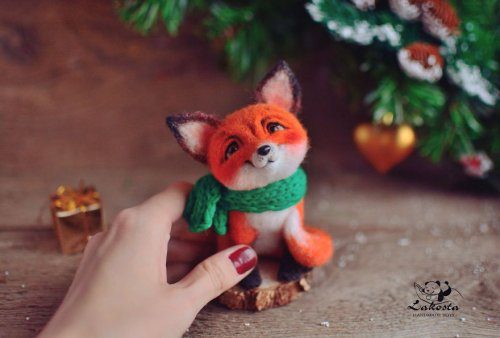 Реалистичные войлочные игрушки от Любови Гореловой Реалистичные войлочные игрушки от Любови Гореловой
