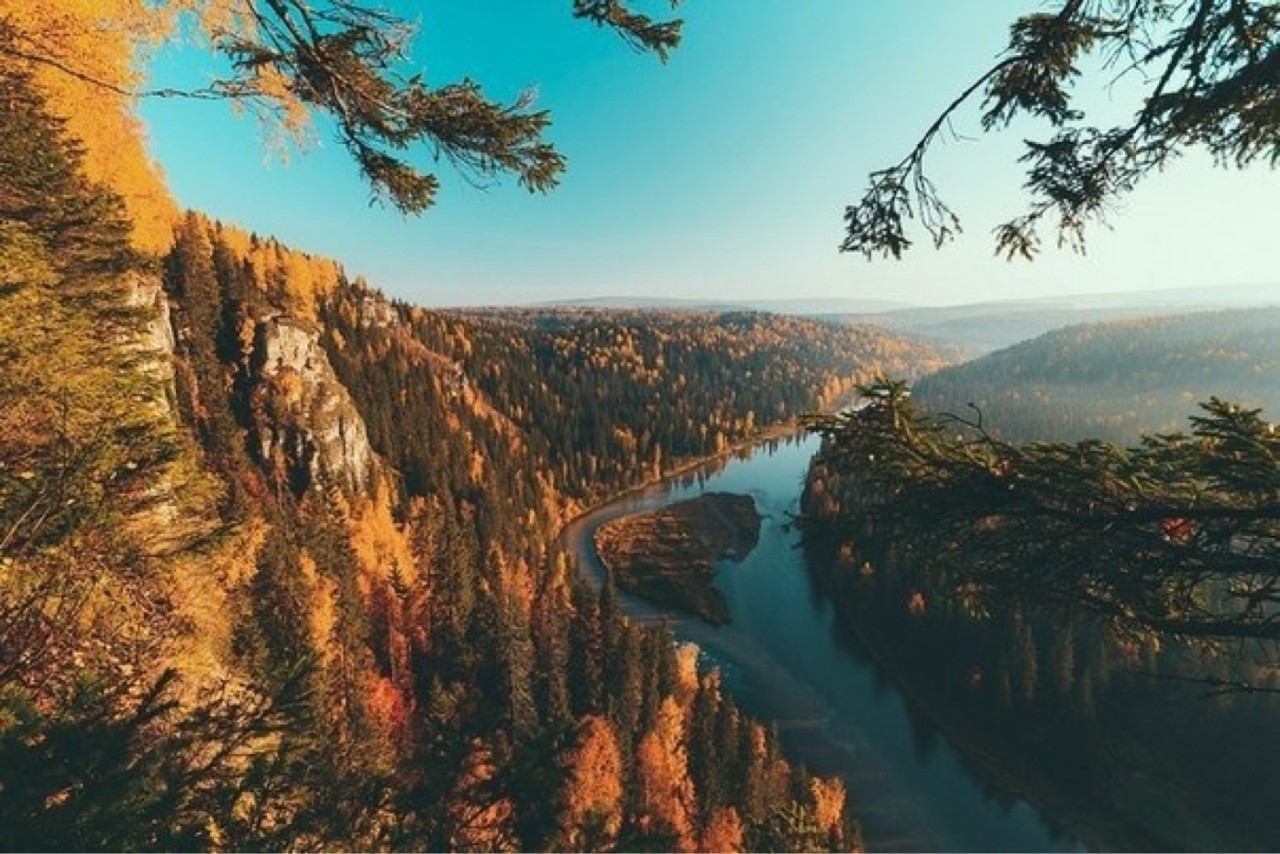 Пермский край, р. Усьва, Россия Красоты России. Пермский край, река Усьва