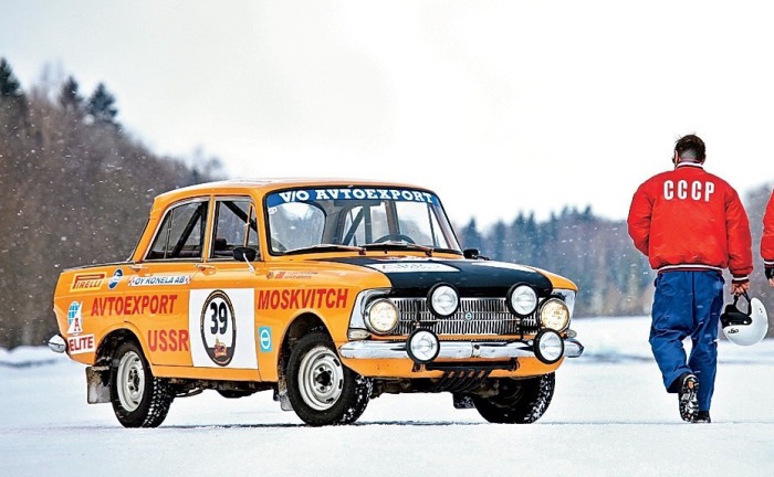 Раллийный Москвич-412 команды «Автоэкспорт». Раллийный Москвич-412 команды «Автоэкспорт».