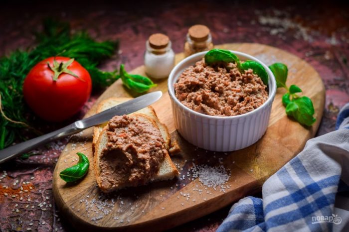 Паштет из куриных потрохов. \ Фото: povar.ru. 5 рецептов паштета, которые придутся по вкусу капризным детям и привередливому мужу