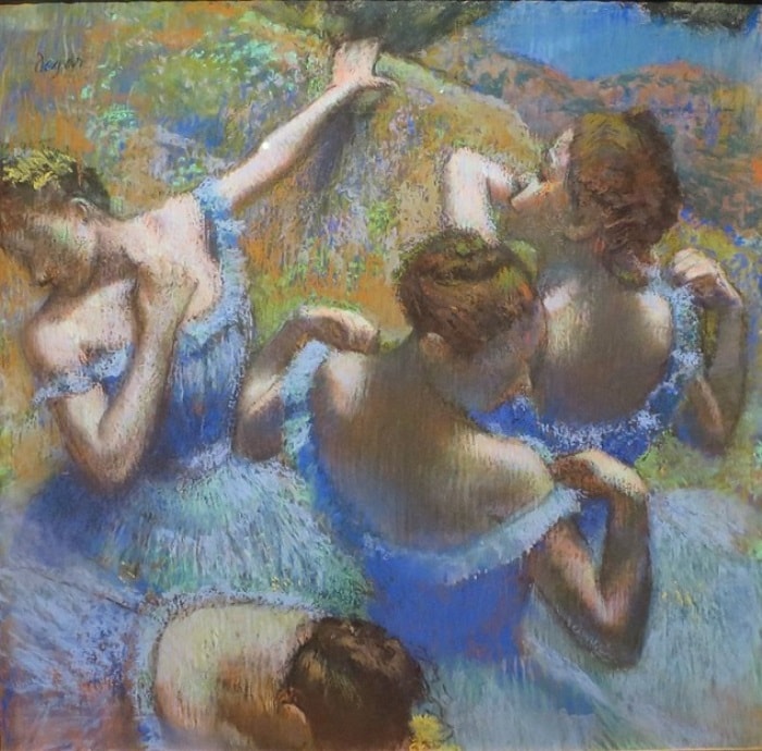Эдгар Дега. Голубые танцовщицы, 1897 | Фото: art-assorty.ru Эдгар Дега. Голубые танцовщицы, 1897 | Фото: art-assorty.ru