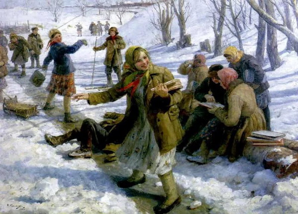Зима в СССР Зима в СССР