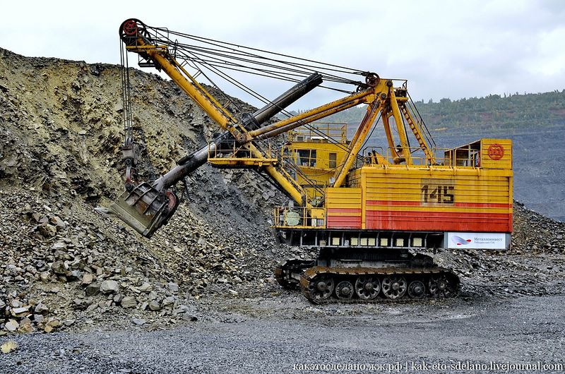 Добыча, металл, завод