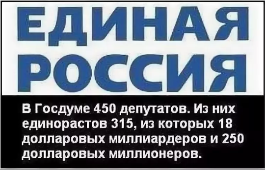 Задача правительства и "Единой России" заключается в создании для людей невыносимых условий
