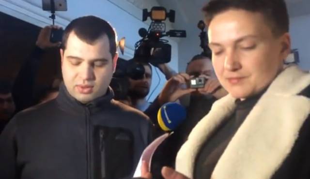 Видео задержания Надежды Савченко в зале Парламента Украины