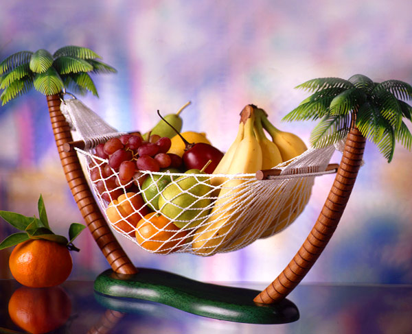 Тарелка-гамак для фруктов