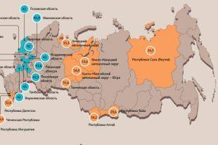 В каких регионах России самое молодое население? Инфографика