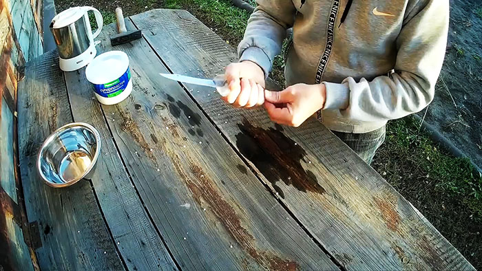 Как сделать прочную и анатомическую рукоять для ножа за 10 минту