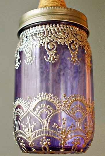 Moroccan Mason Jar Lantern