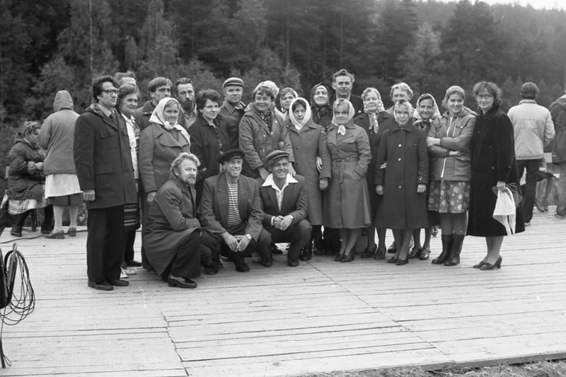 «Любовь и голуби». съемки, фильмы СССР, фото