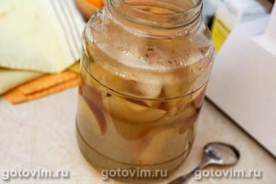 Фотографии рецепта Яблочный квас, 04 Яблочный квас, Шаг 04