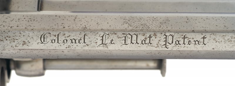 Разновидности револьверов Ле Ма (Le Mat) под унитарные патроны