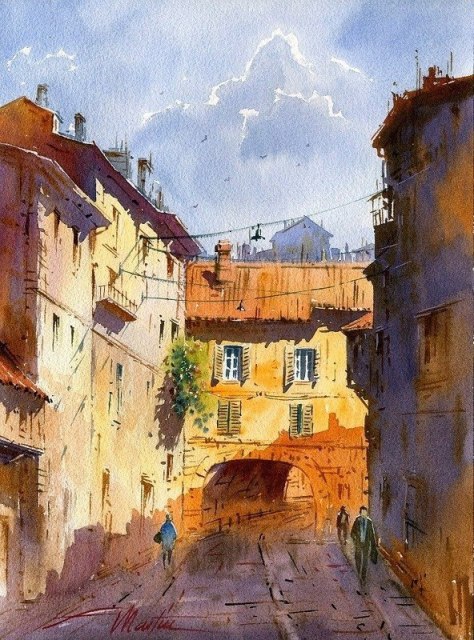 Акварели..Художник Фаустино Мартин Гонсалес / Faustino Martin Gonzalez Акварели..Художник Фаустино Мартин Гонсалес / Faustino Martin Gonzalez