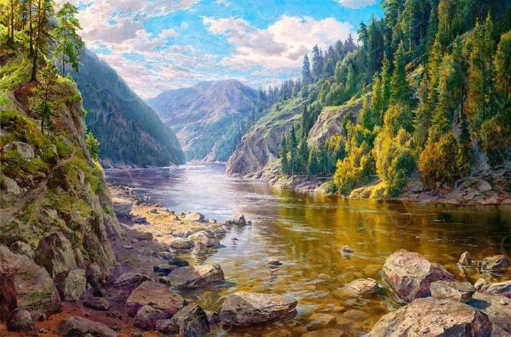картина художника Сергея Басова – 06 художник Сергей Басов картины – 06