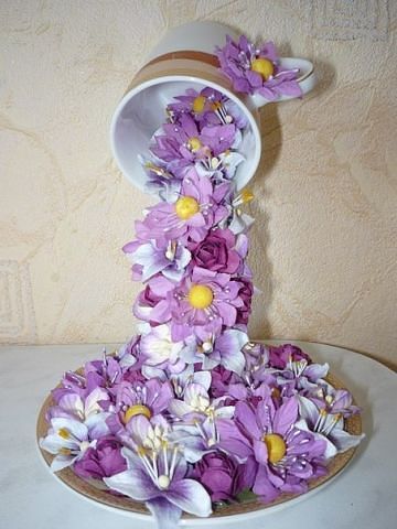 Поделки своими руками кружка и блюдце