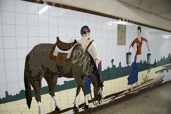 мозайка, СССР, художник