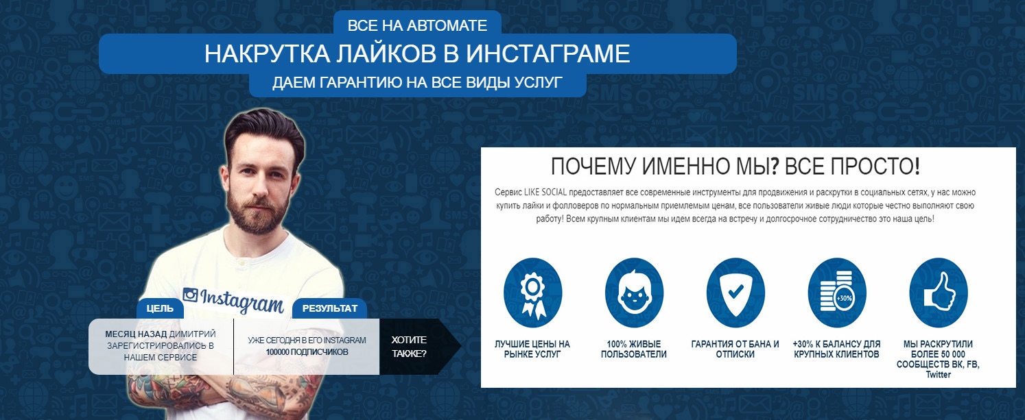Особенности накрутки лайков
