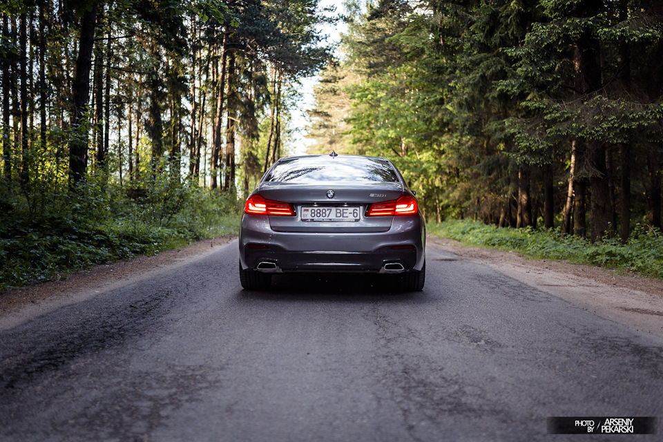 Фотосессия BMW 5 series G30