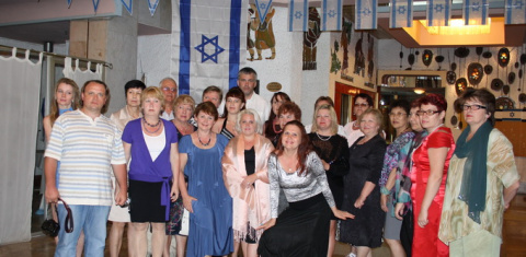 Партнеры Валери Элит в отеле Галиль, Натания, Израиль