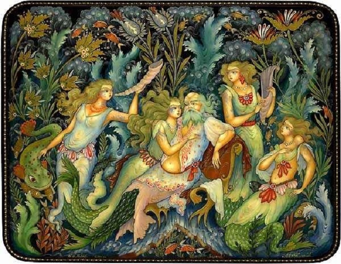 Палех. Лаковая миниатюрная роспись. Палех. Лаковая миниатюрная роспись.