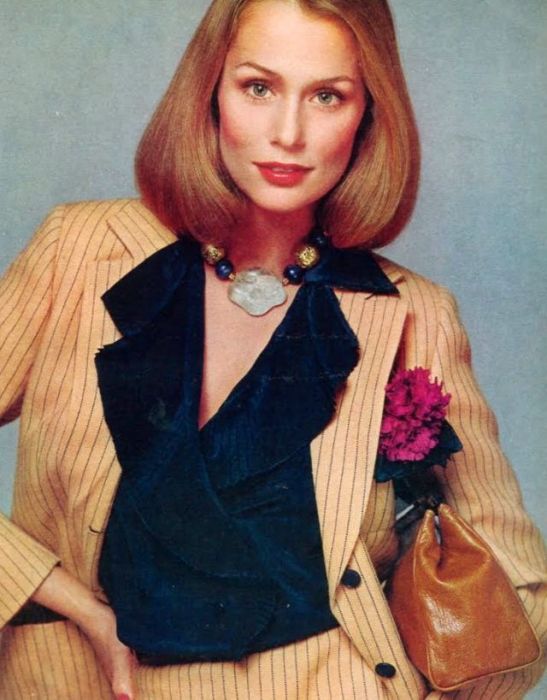 Лорен Хаттон, 1975 год. Лорен Хаттон, 1975 год.