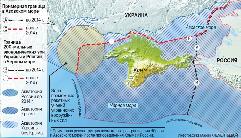 Киев недоволен действиями РФ в Чёрном море Киев недоволен действиями РФ в Чёрном море